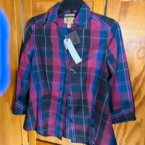 Investments Taylor Multicolor Plaid Shirt